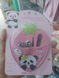 Beruang lucu - set gunting pisau kuku 4 buah