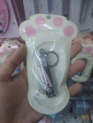 T0998 Seri Lucu & Menggemaskan: Gunting Kuku Ukuran Sedang dengan Pembersih Telinga