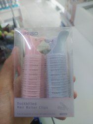 Set klip jepit pengeriting rambut mulut bebek  2 buah