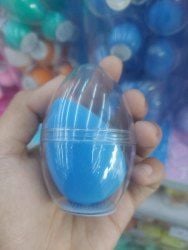 Spons make-up dengan cangkang bentuk tetesan air （Biru Tua）