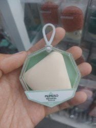 Cushion puff bantalan udara permen kapas ramah kulit - bentuk segitiga