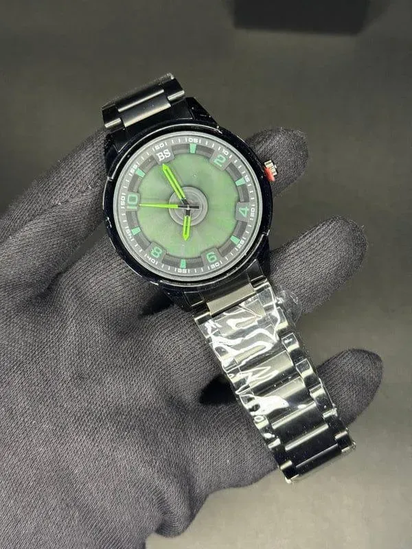 Stainless Steel Spinning Watch Multicolor Boxed
