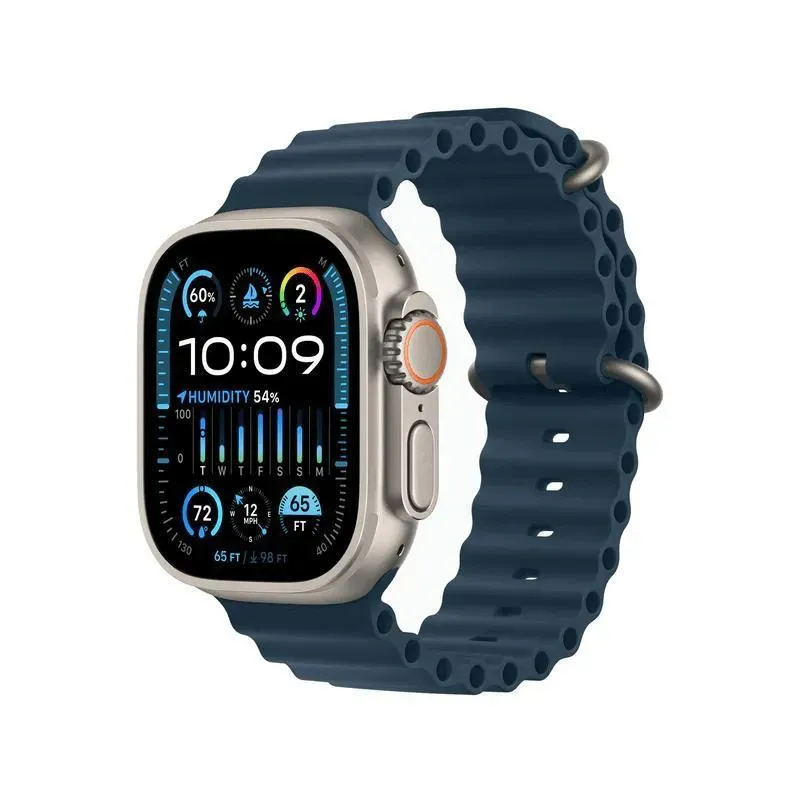 Rechargeable Smart Watch with Silicone Strap