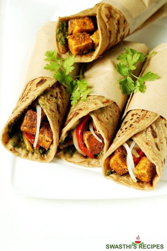 WHEAT PANEER ROLL