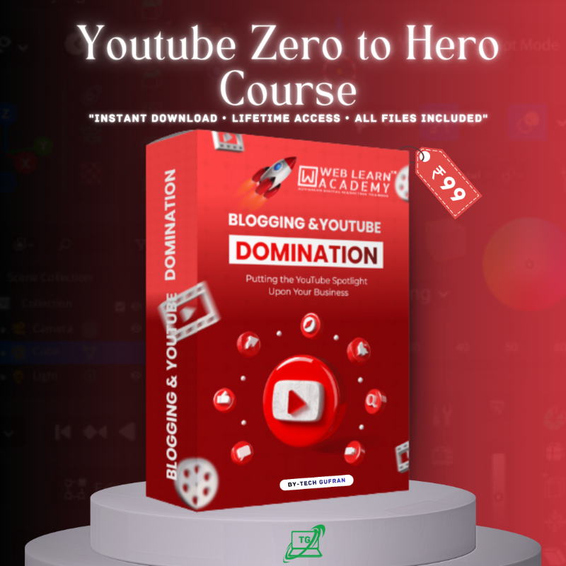 Youtube Zero to Hero Course