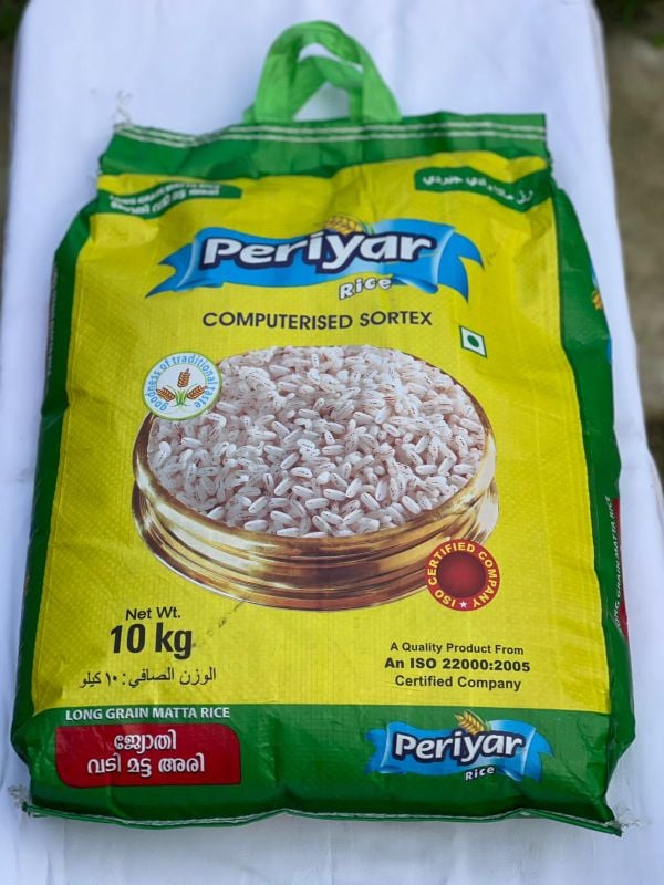 PERIYAAR MATTA RICE - പെരിയാർ മട്ട റൈസ്