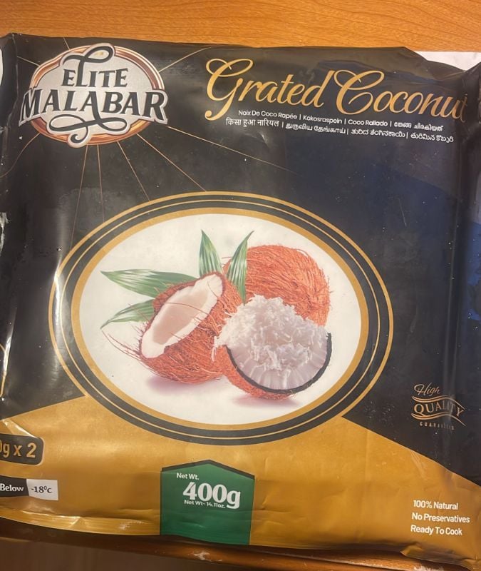 GRATED COCONUT - തേങ്ങ ചിരകിയത്