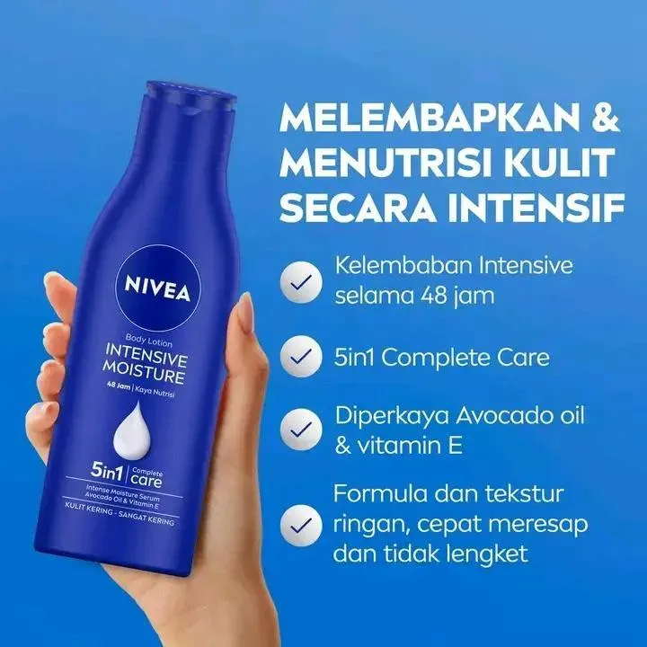 Nivea Intensive Moisture Whitening And Brightening Body Lotion, 100 Ml, 1 Pc