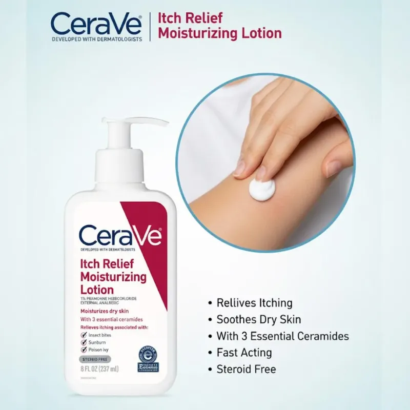 CeraVe Itch Relief Moisturizing Lotion
