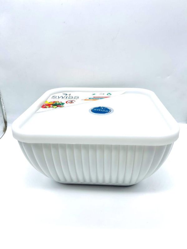 Food Storage Container, Pack Of 4 Grey