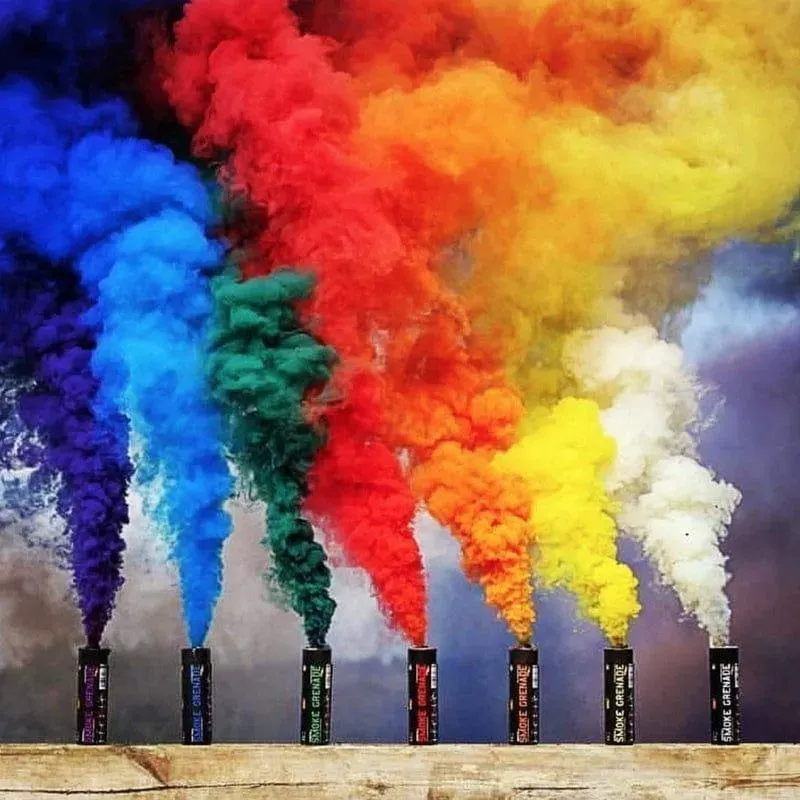 Colorful Smoke Bomb, Pack Of 20