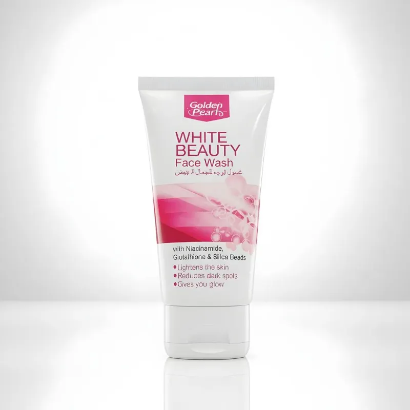 Golden Pearl Face Wash With Niacinamide, Glutathione, Silica beads
