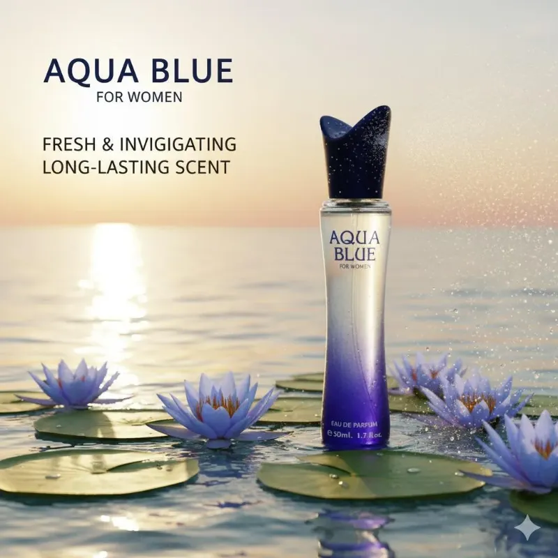 Aqua Blue Eau De Parfum: Freshness Redefined