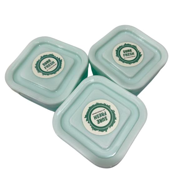 Multicolor 3 Pcs Bowl Set - Perfect for Serving and Mixing