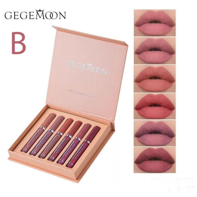 Long Lasting Liquid Matte Lipstick- Pack Of 6