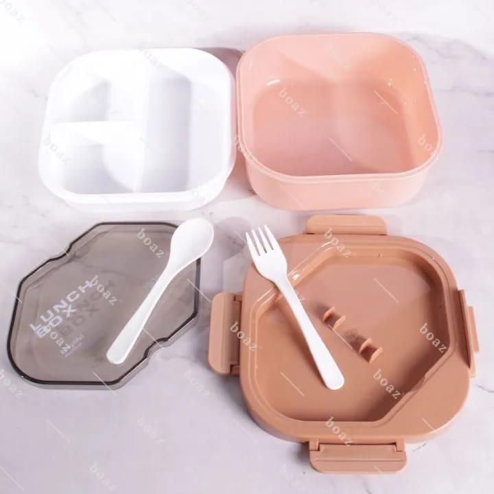 Lunch Box With Spoon And Fork For Many Meals - 1000ml