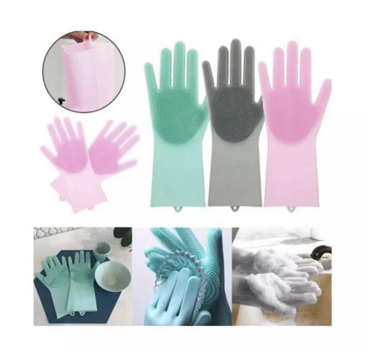 Rubber Magic Dishwashing Gloves