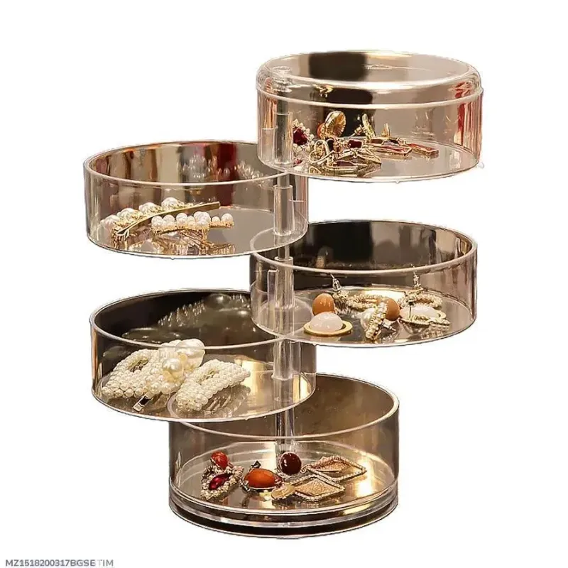 Elegant 1Pc Aluminium Plated white Jewellery Stand