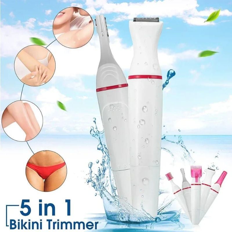 Easy-To-Clean Design Women's Hair Trimmer