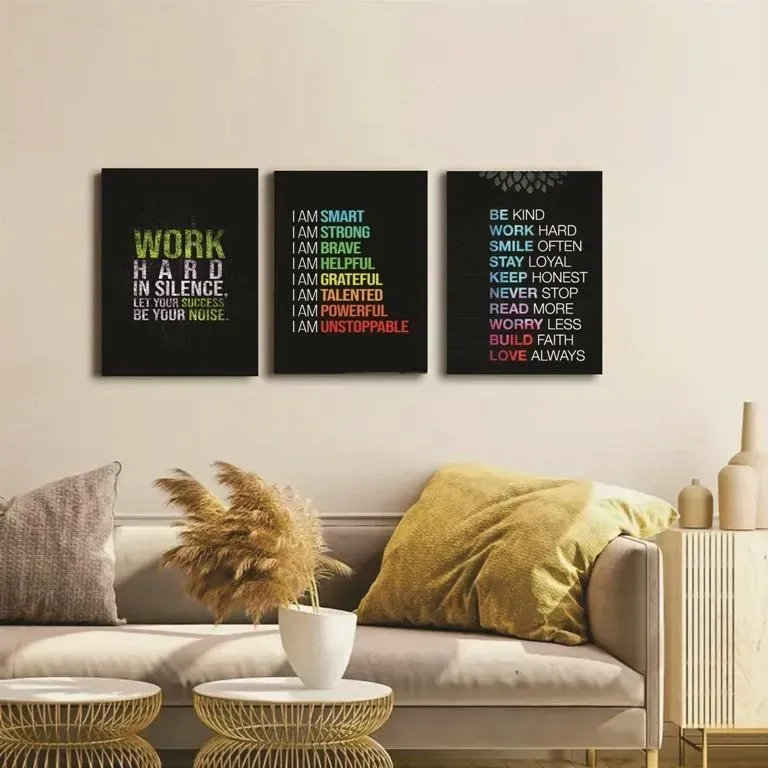 Alphabets Design Wall Art & Paintings