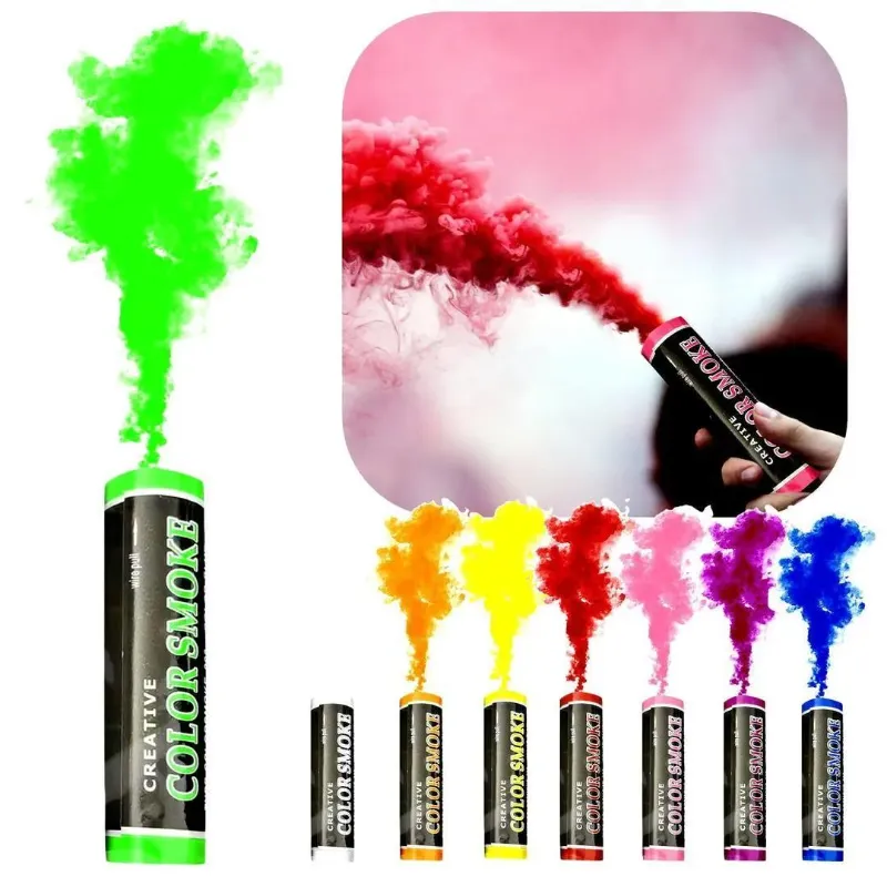 Colorful Smoke Bomb, Pack Of 20