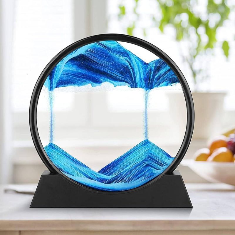 Abstract Art 3D Moving Sand Art