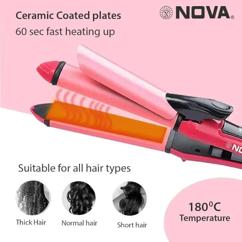 2 In 1 Hair Straightener