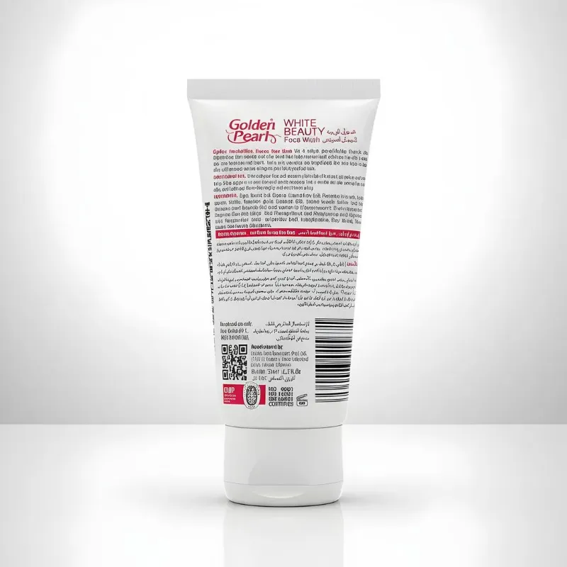Golden Pearl Face Wash With Niacinamide, Glutathione, Silica beads