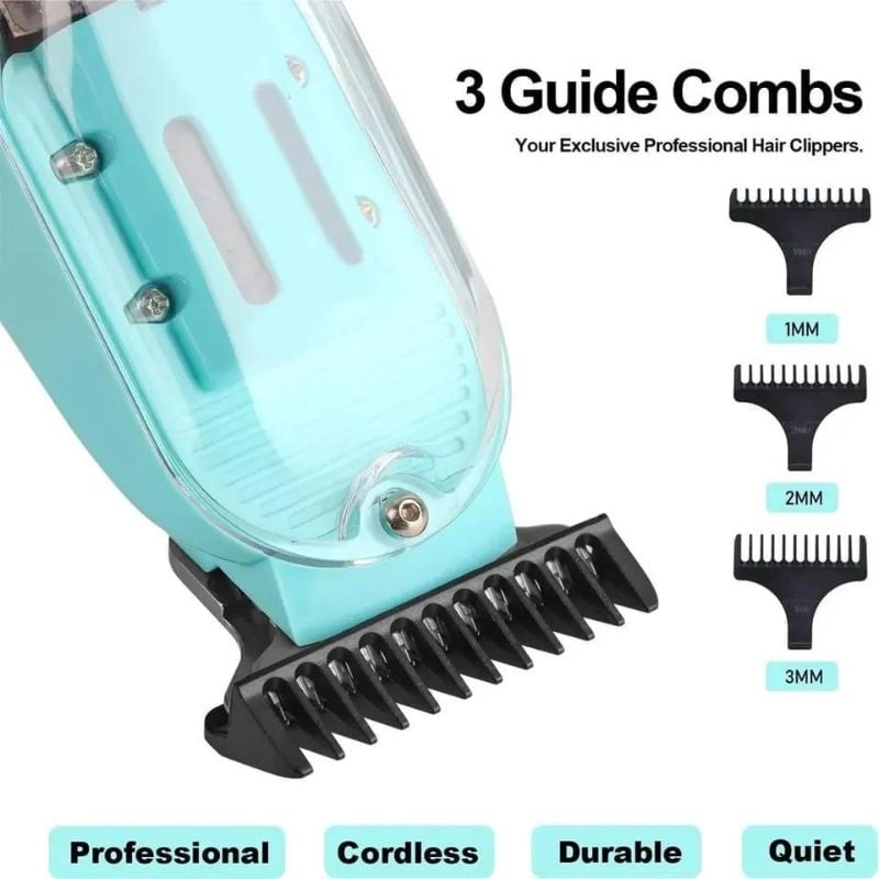 Transparent Electric Hair Removal Men's Trimmer