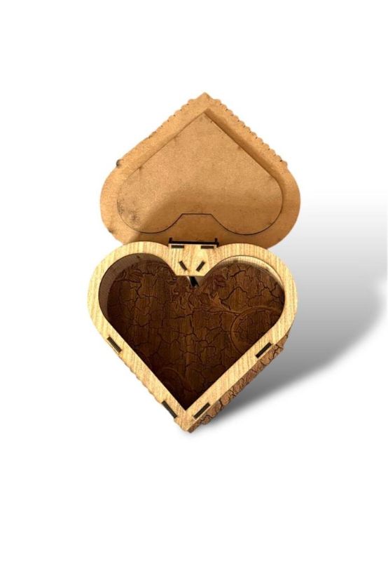 Heart Shape Jewelry Box Organizer