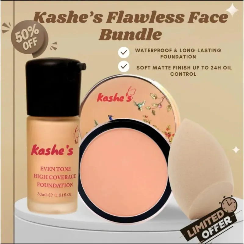 Kashees Foundation and Pancake Bundle