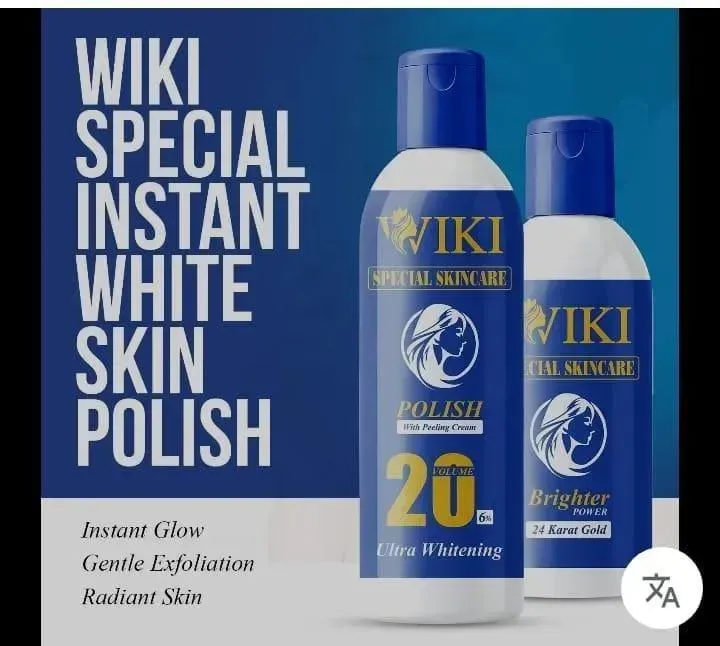 Whitening And Brightening viki Skin Polisher