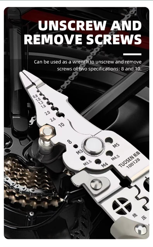 Premium Chrome Vanadium Steel Wire Cutter - 1 Pc Durable Cutting Tool