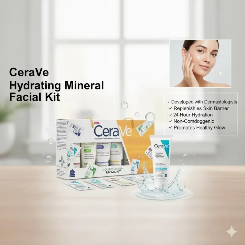 CeraVe Hydrating Mineral Facial Kit (6-in-1): Complete Barrier Renewal