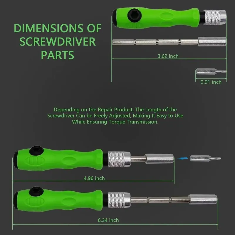 32 Pcs Chrome Vanadium Steel Screwdriver Set