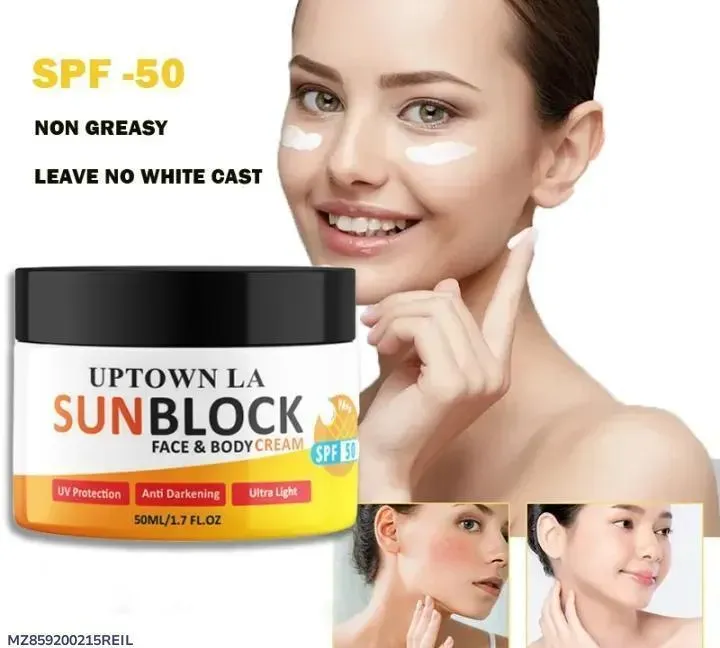 Uptown La Protects From Sunburn Sunblock
