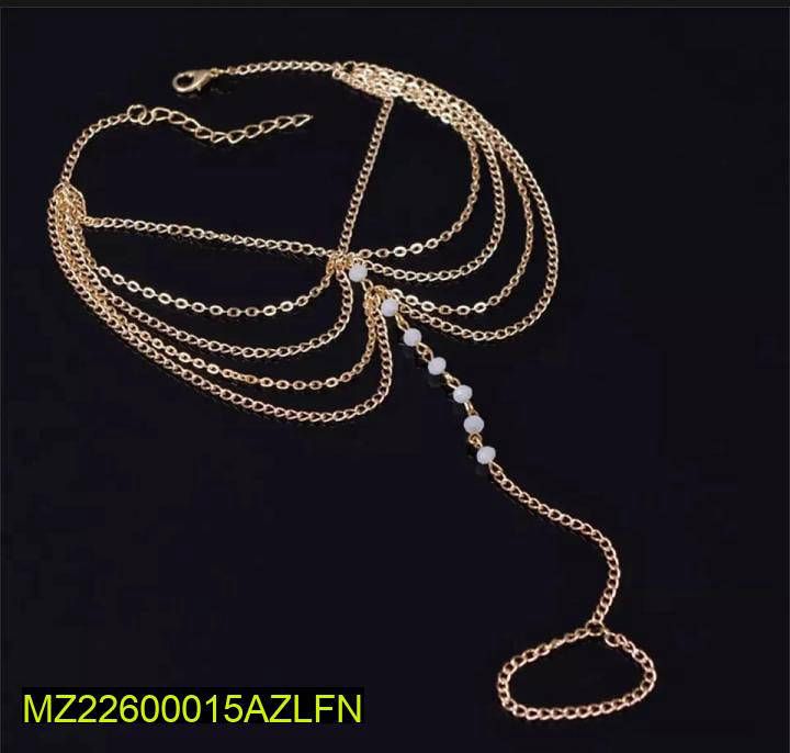 Beautiful Anklet, Golden