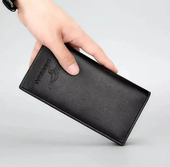 Men's Leather Bi-Fold Wallet - Stylish & Pocket Friendly