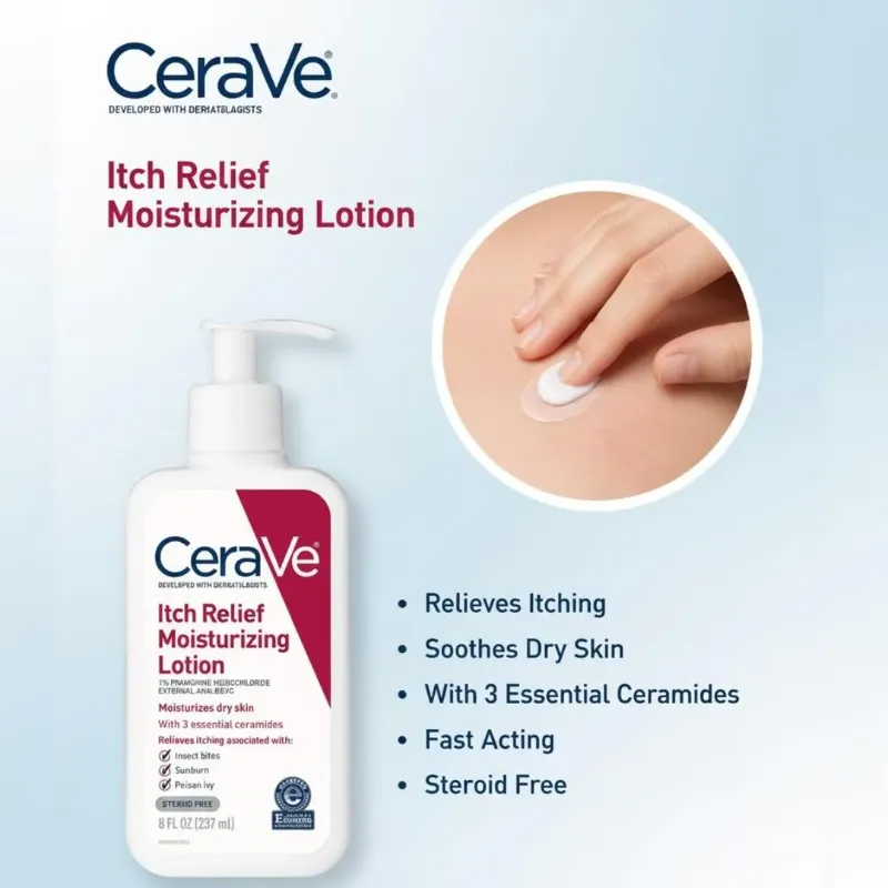CeraVe Itch Relief Moisturizing Lotion