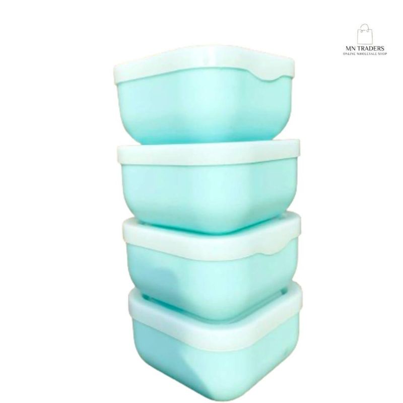 Food Storage Box Container, Pack Of 4