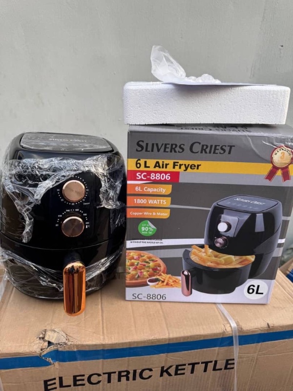 6LTR SILVER CREST MANUAL AIR FRYER