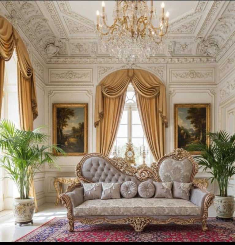 Set of 8 Seater Egyptian royal Sofa
Comes with
A Center Table
2 side Stools