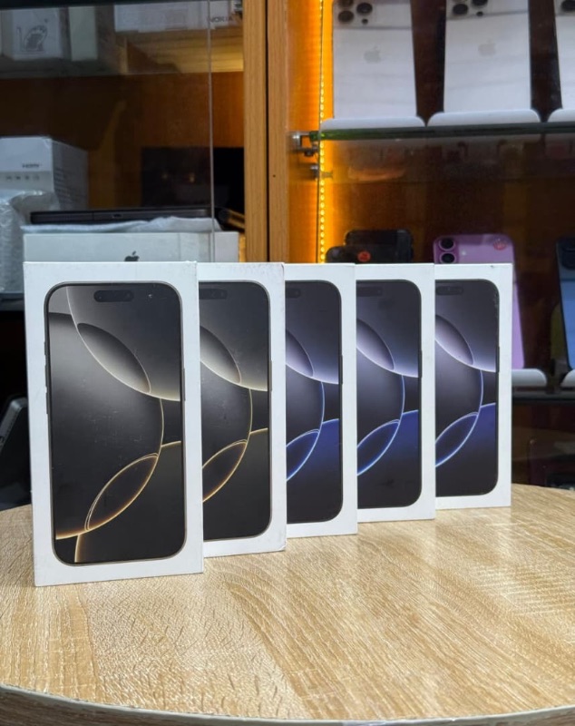 Brand New Non-Active iPhone 16 Pro 128GB (Natural & Black) eSIM Unlocked