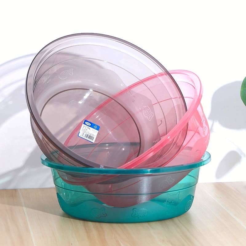 (Dozen) FANCY TRANSPARENT BOWL(Little cat fish design)SOUVENIR