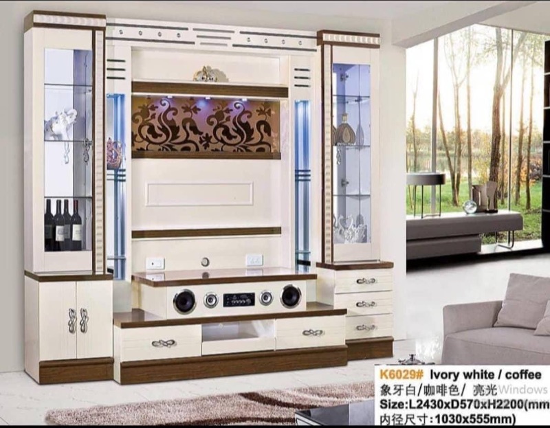 Set of TV Console with a Center Table