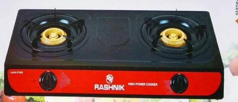 2 FACE RASHNIK AUTO IGNITION TABLE GAS COOKER