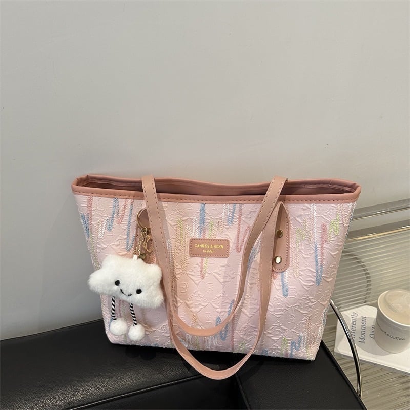 M-Pattern Tote Bag