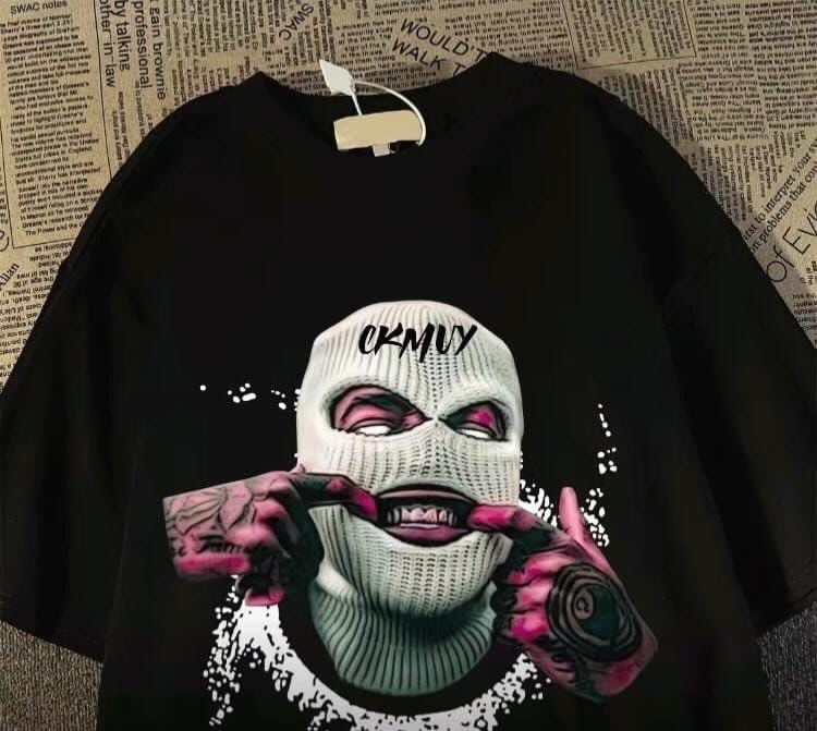 CRIMY White Ski Mask Tee