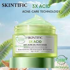 Skintific  3X Acid Anti-Acne Gel Moisturizer