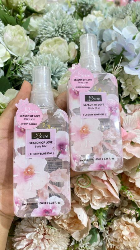 Season of Love Fragrance Deodorant Mist 2# Sweet Cherry Blossom Fragrance